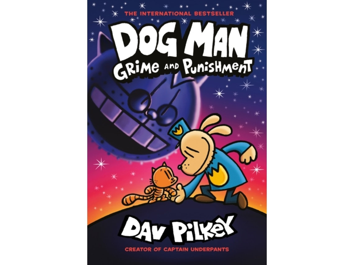 Dog Man 9: Grime and Punishment de Dav Pilkey (Inglés)