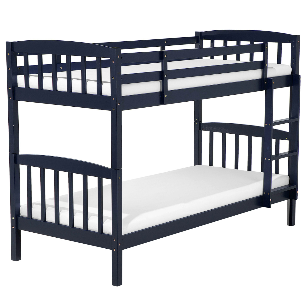 Cama alta Revin pino azul