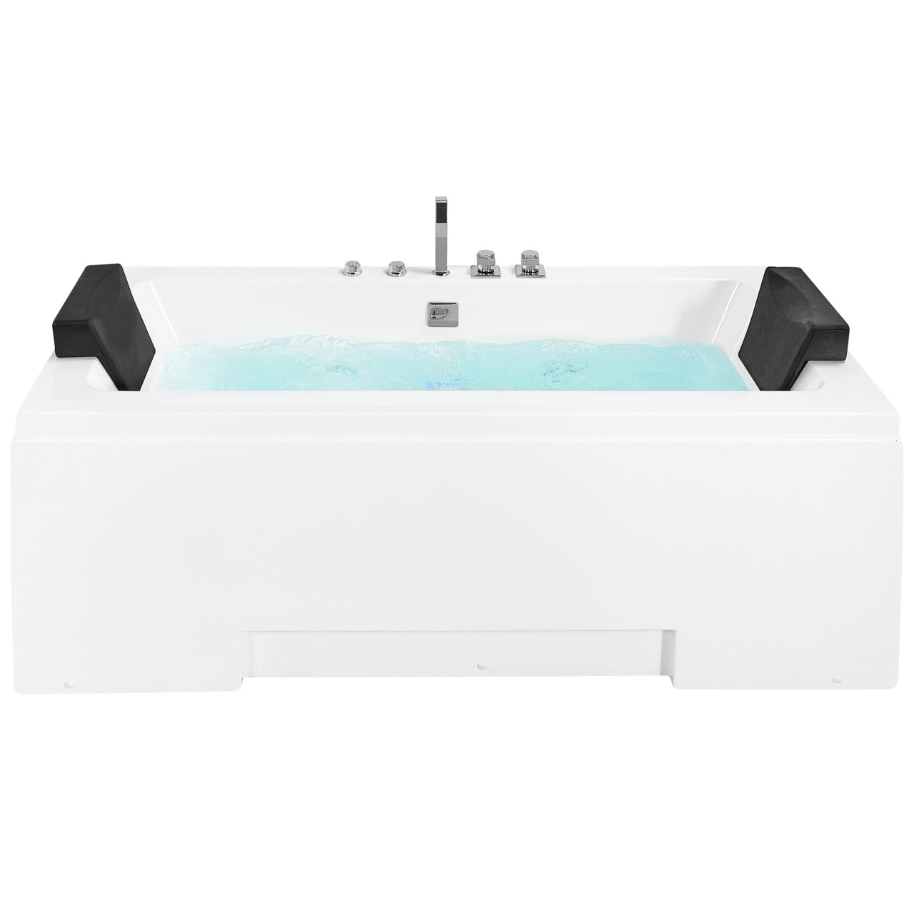 Rectangular whirlpool bathtub Galley acrylic white