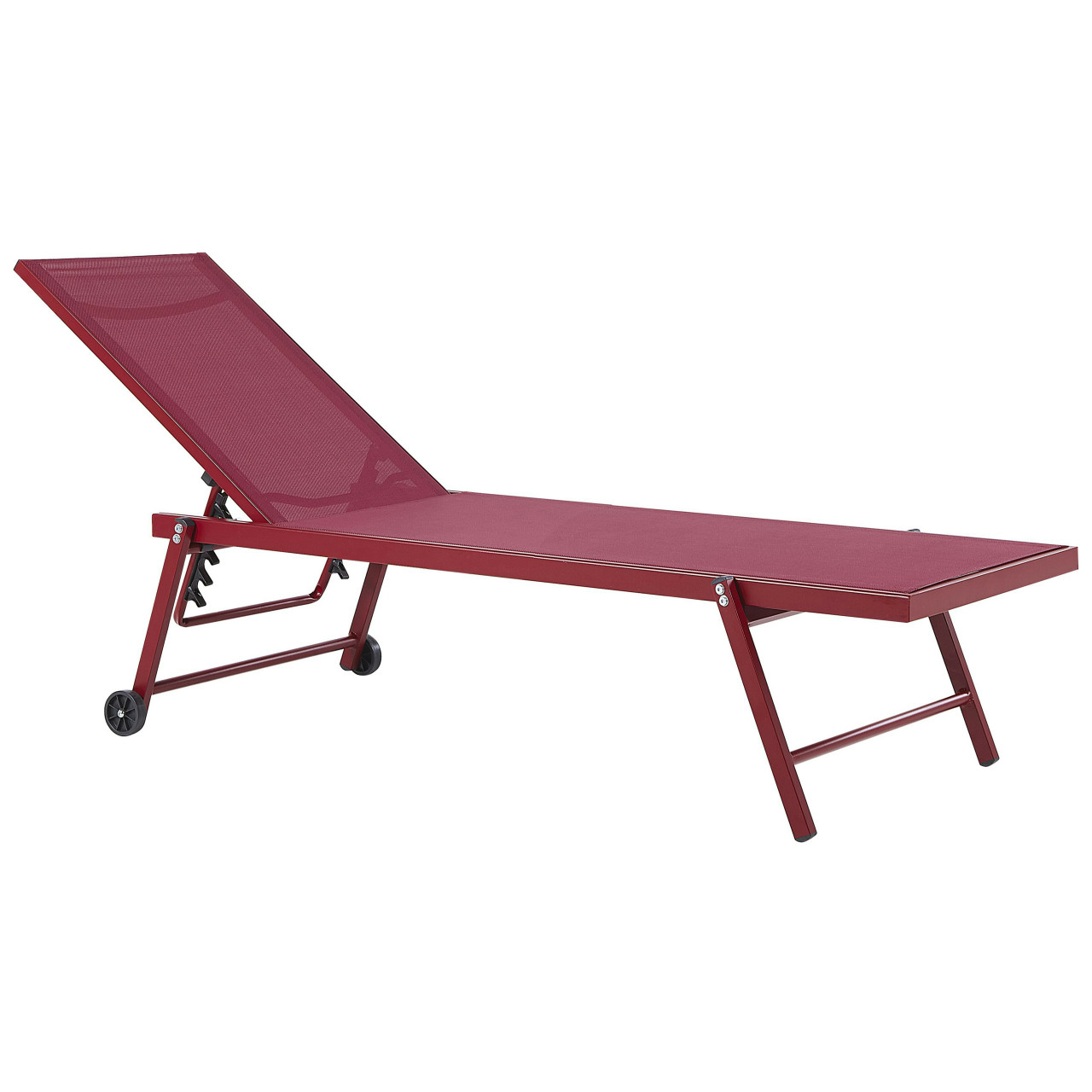 Tumbona Portofino de Aluminio con Textil Entrelazado