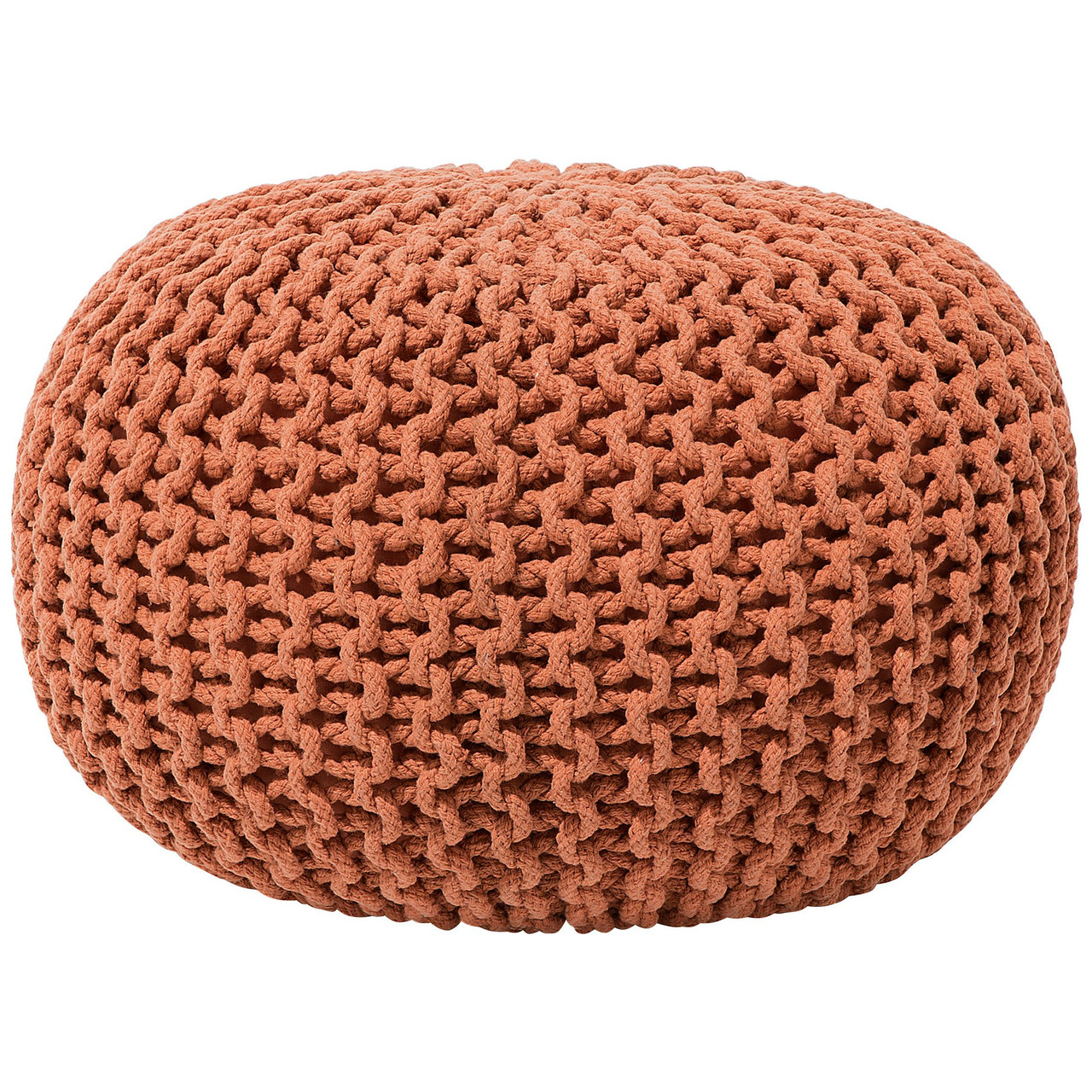 Puf Conrad de Algodón en Cobre