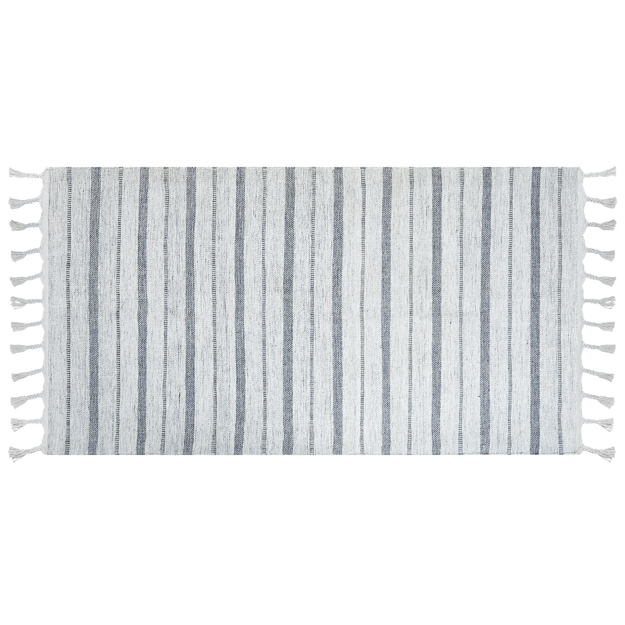 Alfombra Bademli a Rayas Material Sintético