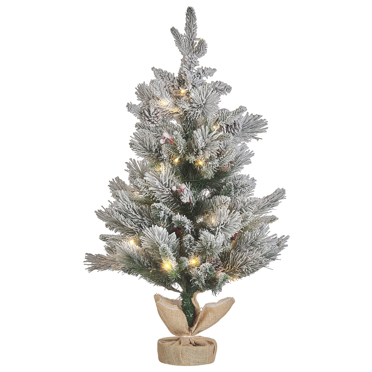 Árbol de Navidad artificial Maligne con luces LED