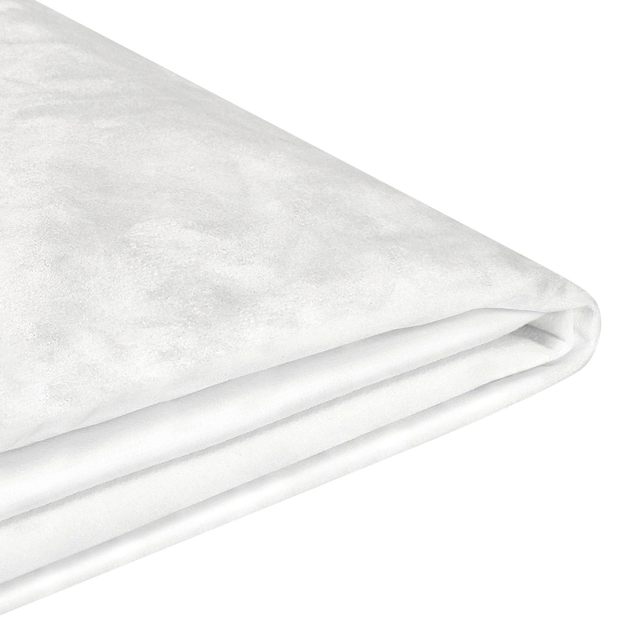 Funda para estructura de cama Fitou de terciopelo blanco