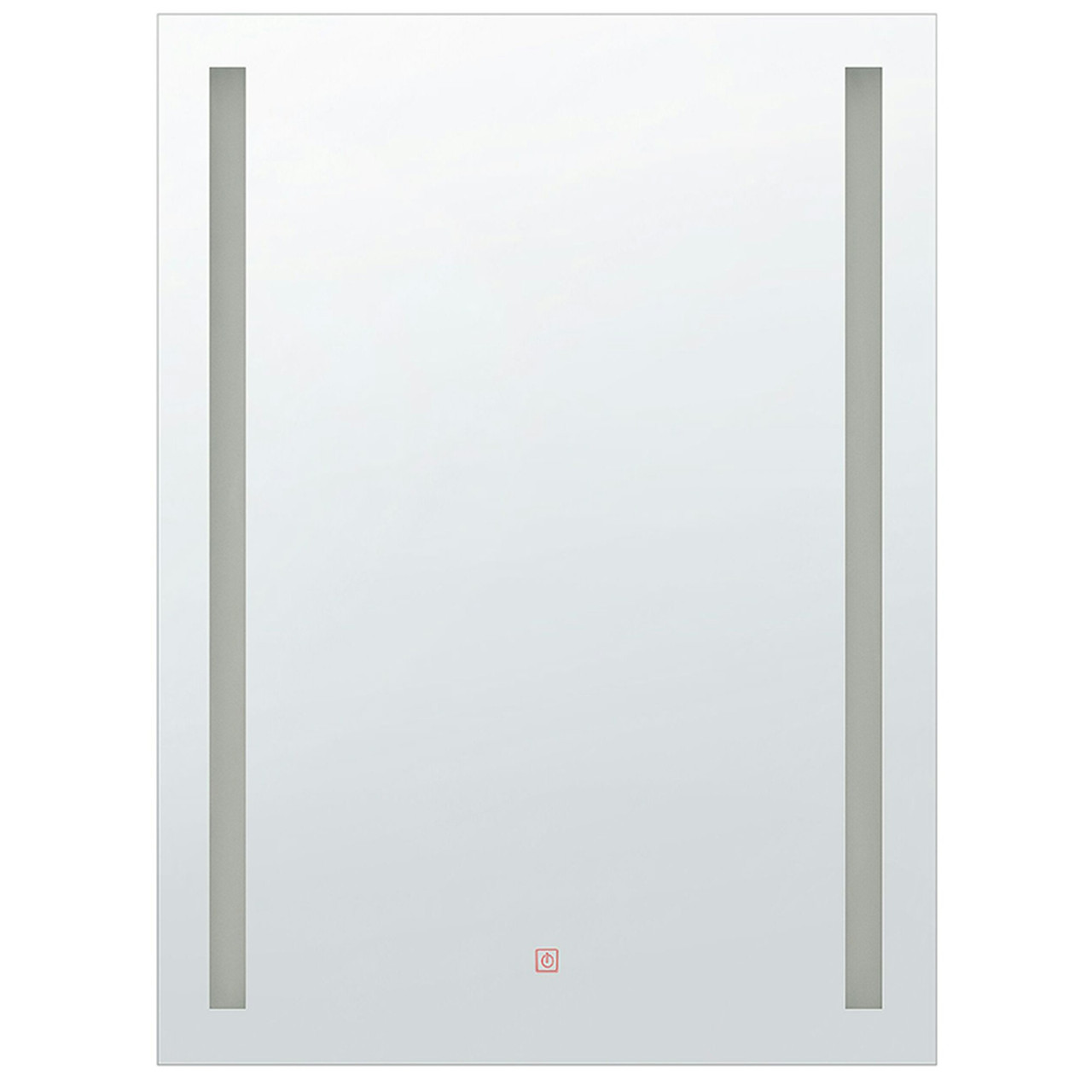 Espejo de baño Martinet con LED y marco sintético 70x90