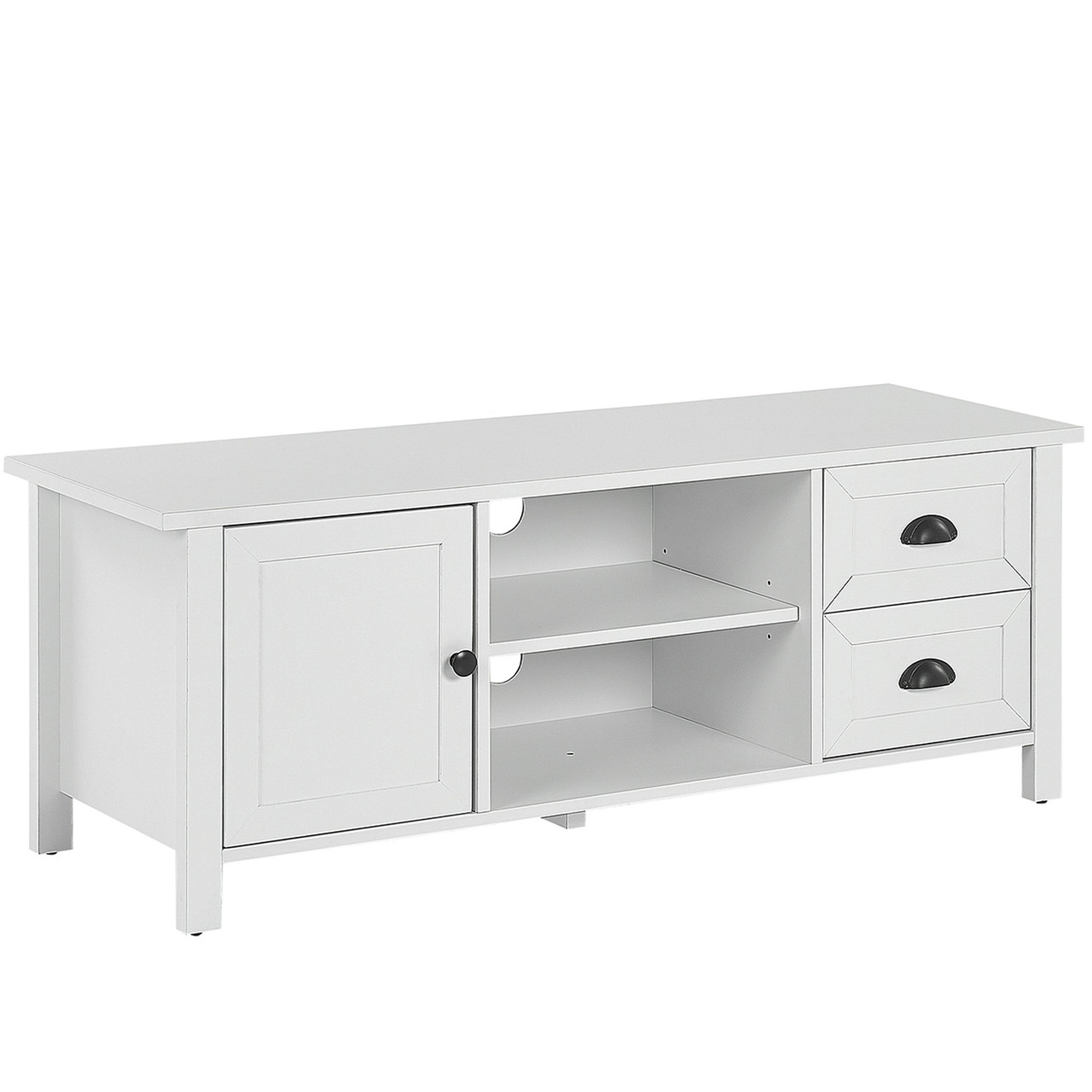 Mueble TV Honolulu en aglomerado laminado blanco