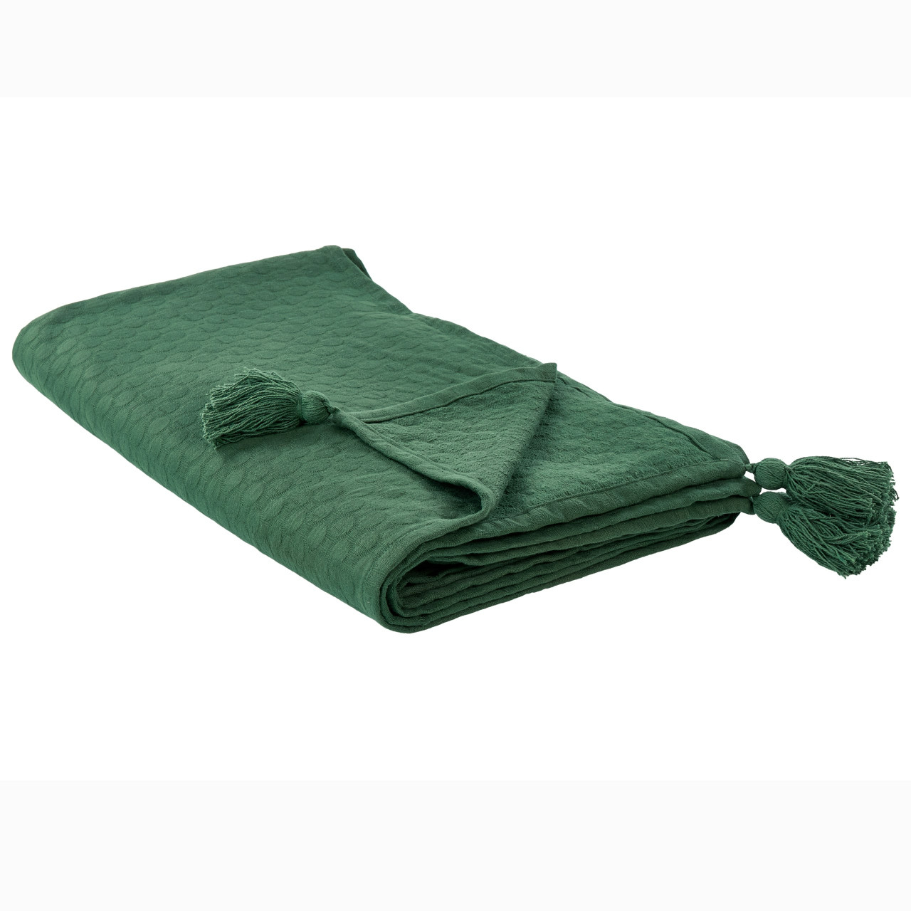 Lindula cotton bedspread with fringes