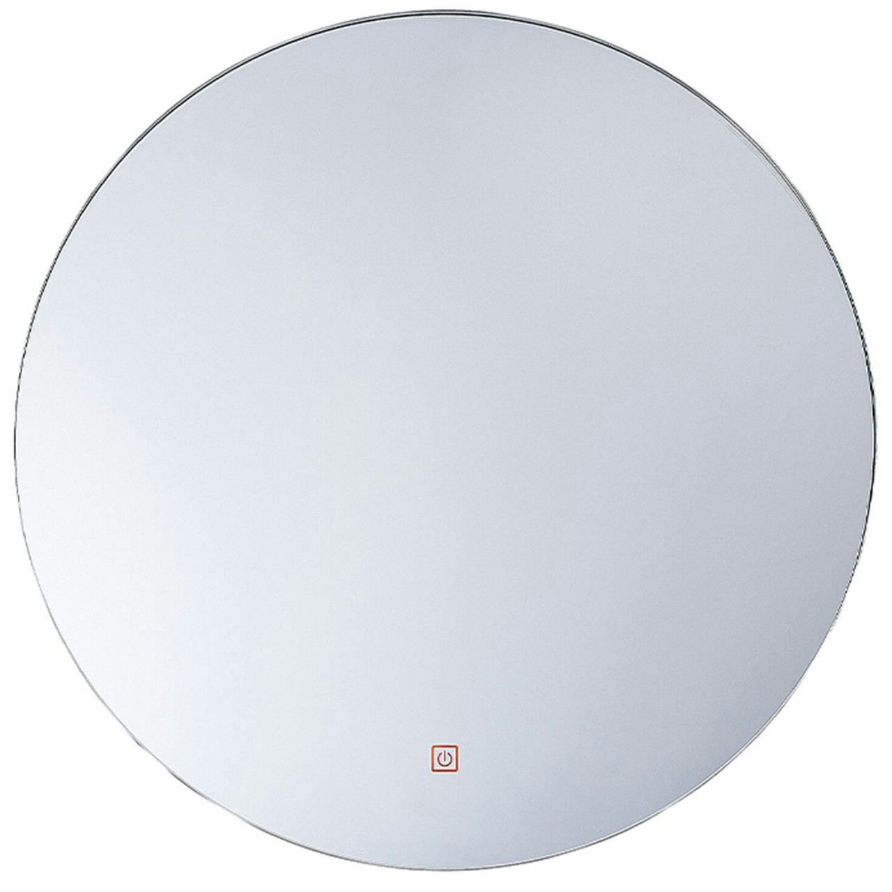 Espejo de baño Callac de vidrio con LED 60x60