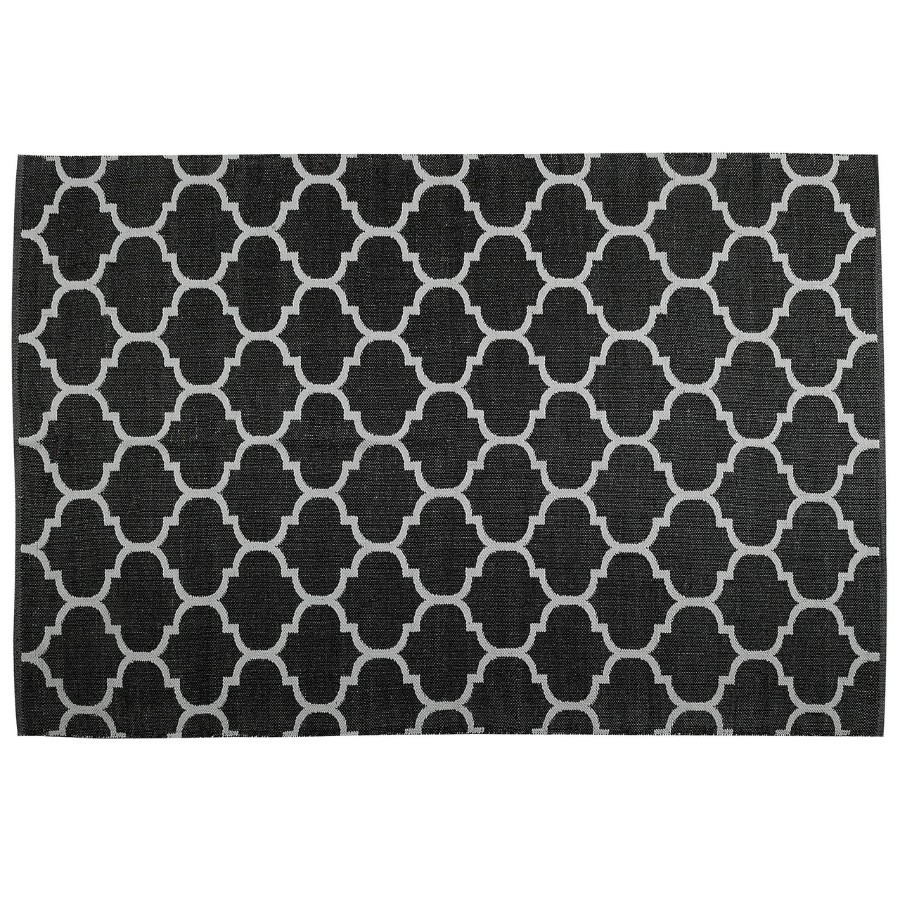 Alfombra Exterior Aladana PVC Negra