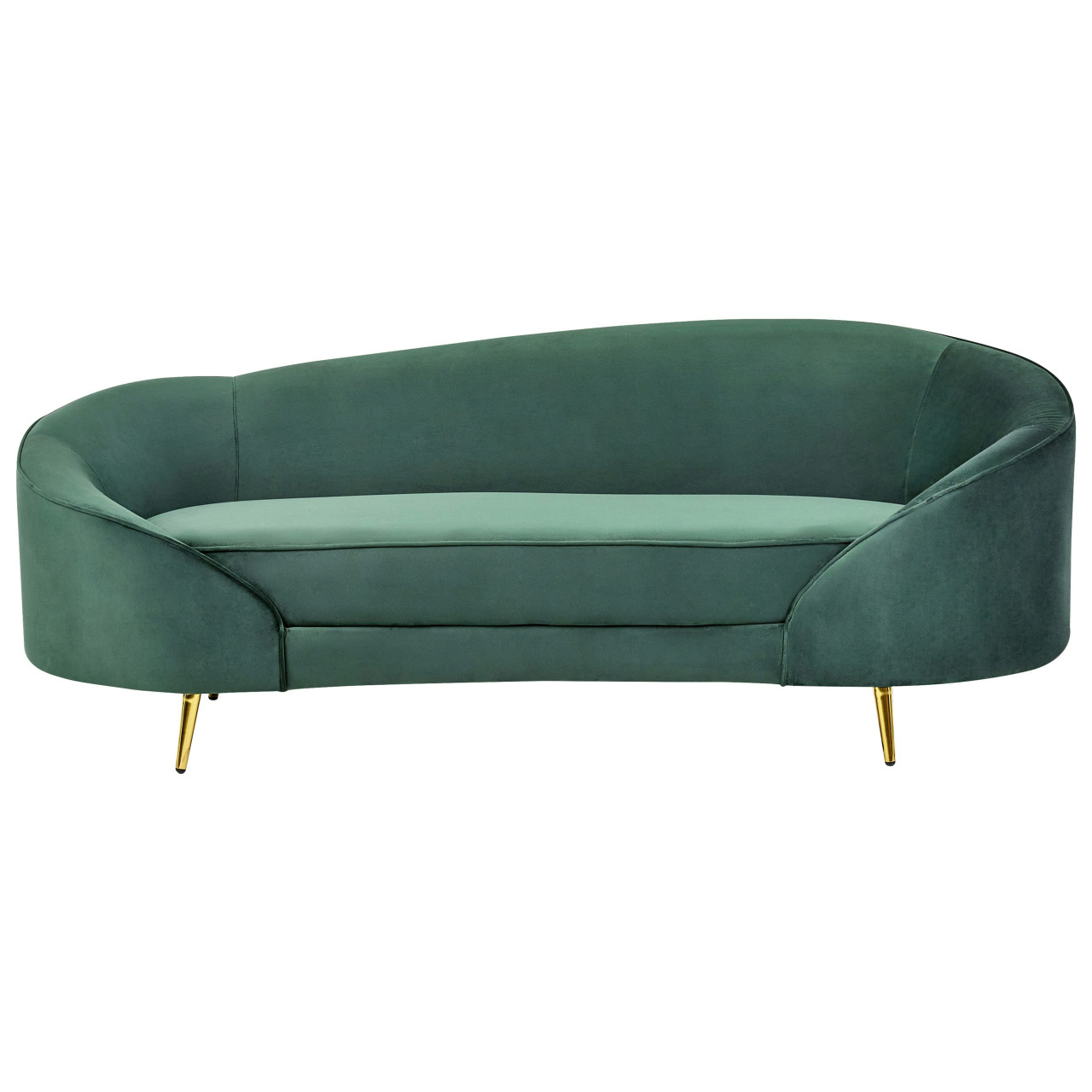 Savar 3-seater velvet sofa
