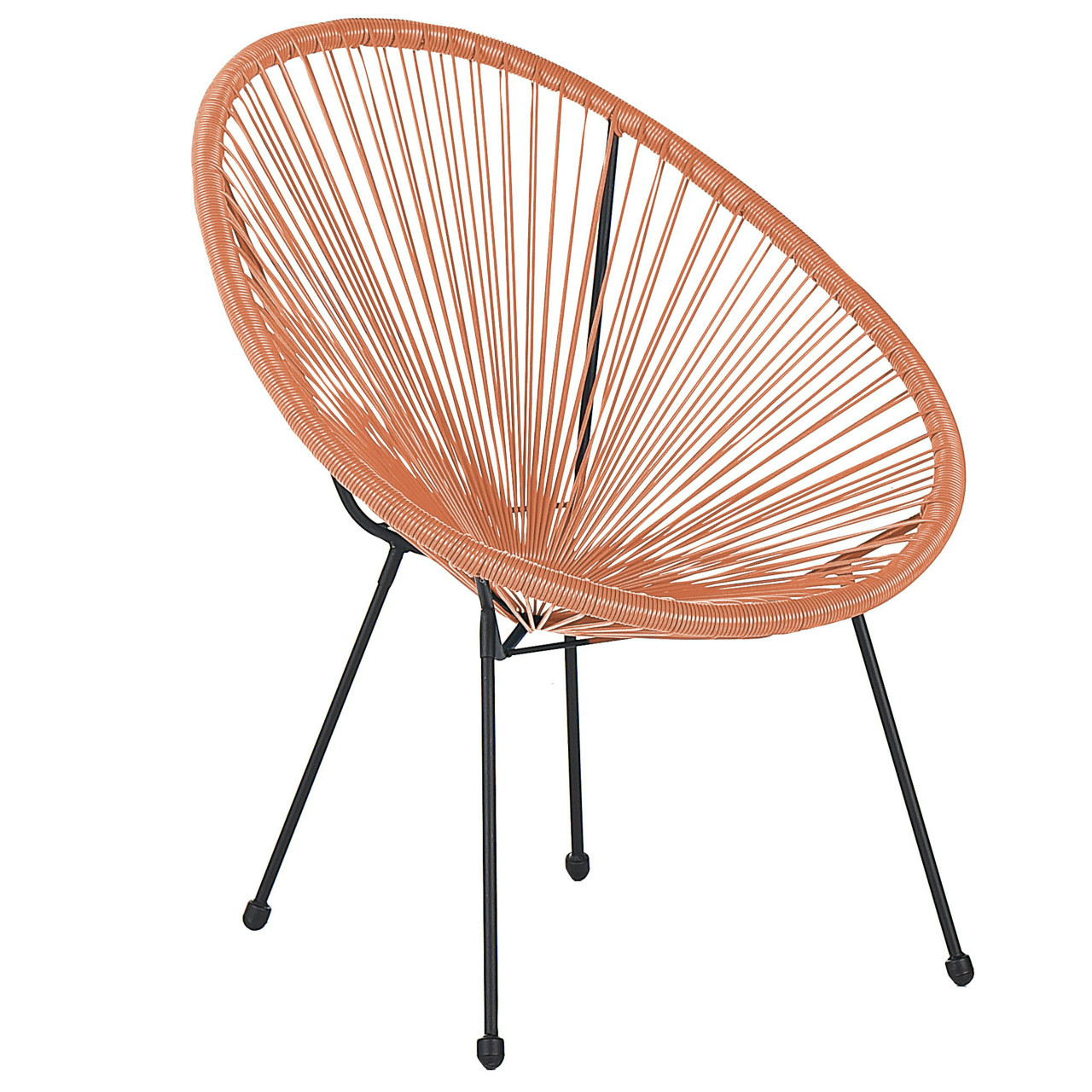 Acapulco II garden chair synthetic rattan orange