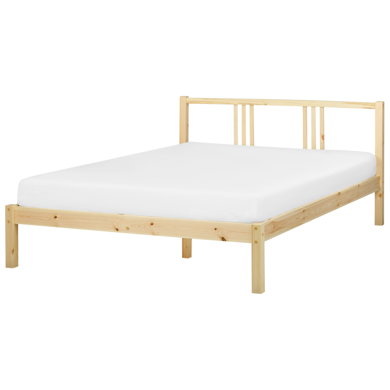 Cama doble Vannes en pino
