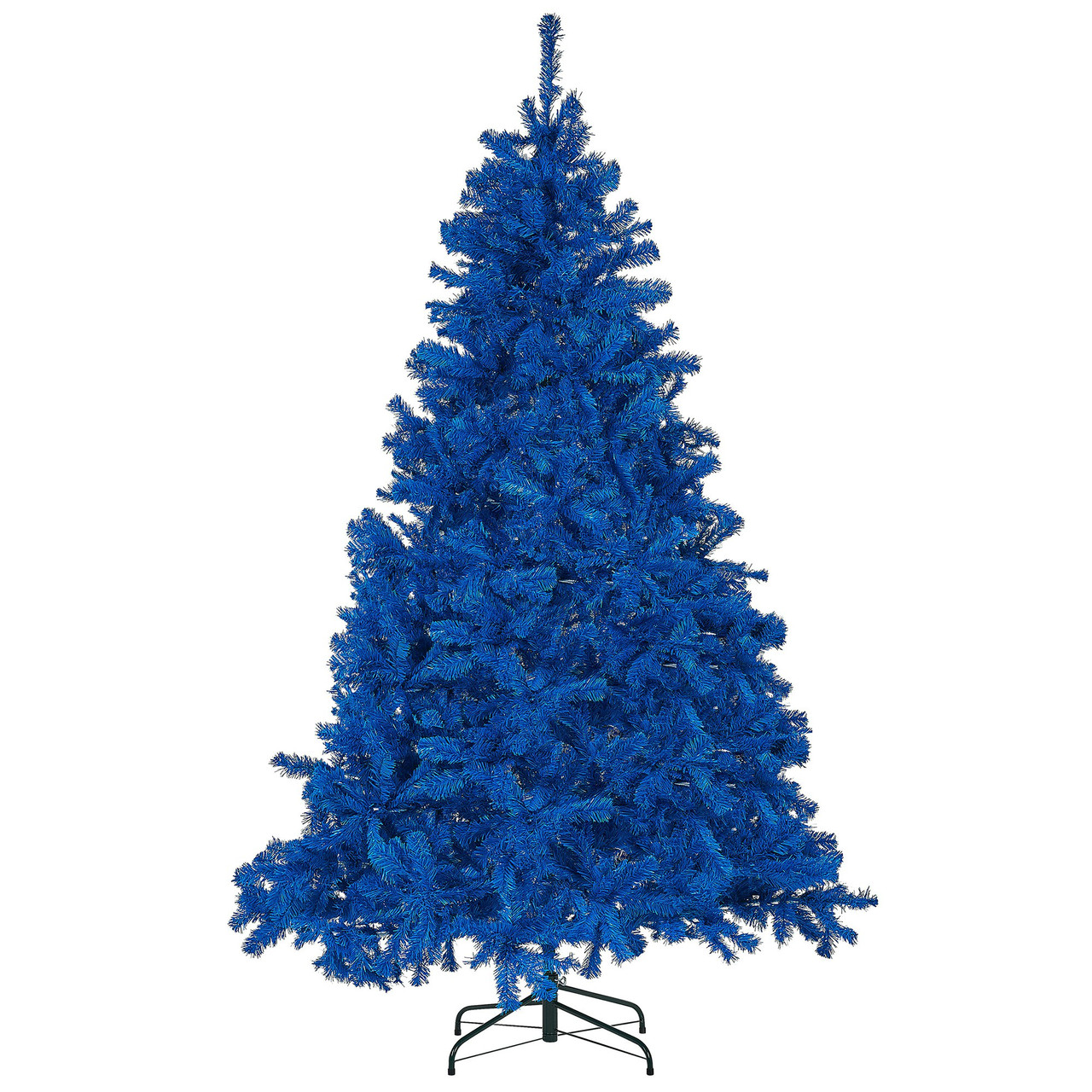 Árbol de Navidad Farnham de PVC azul