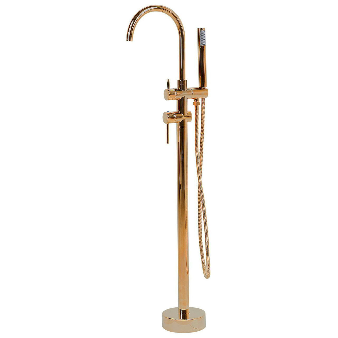 Grifo Tugela para bañera exento latón cobre
