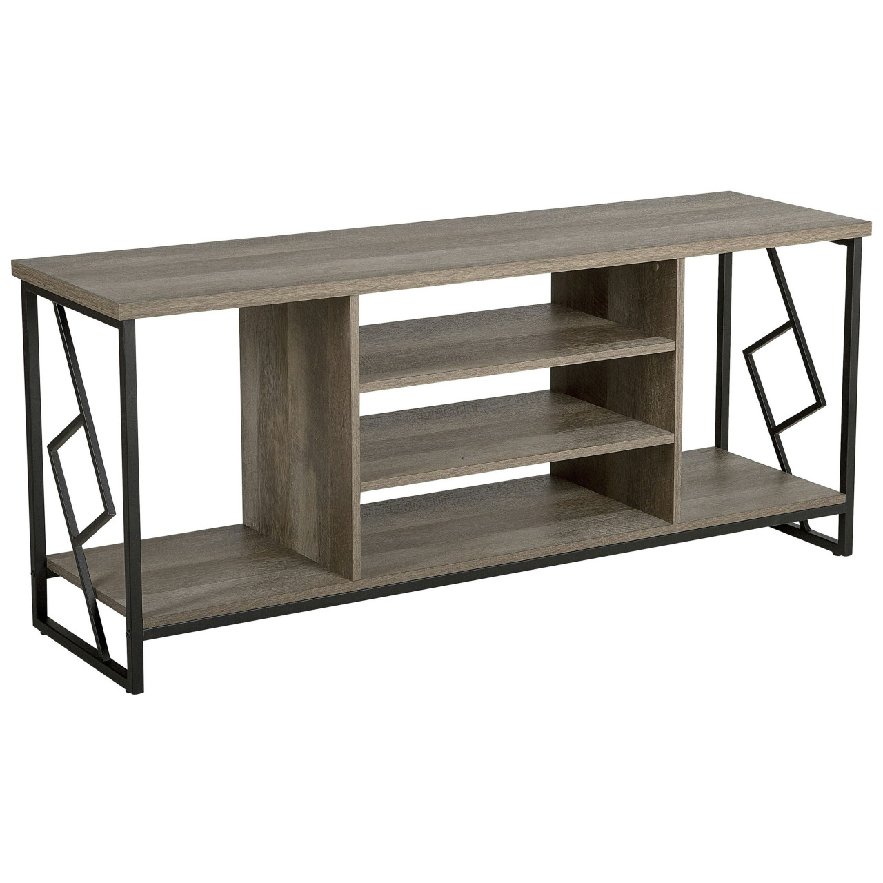 Mueble TV Forres en aglomerado con estructura metálica 140x40x60