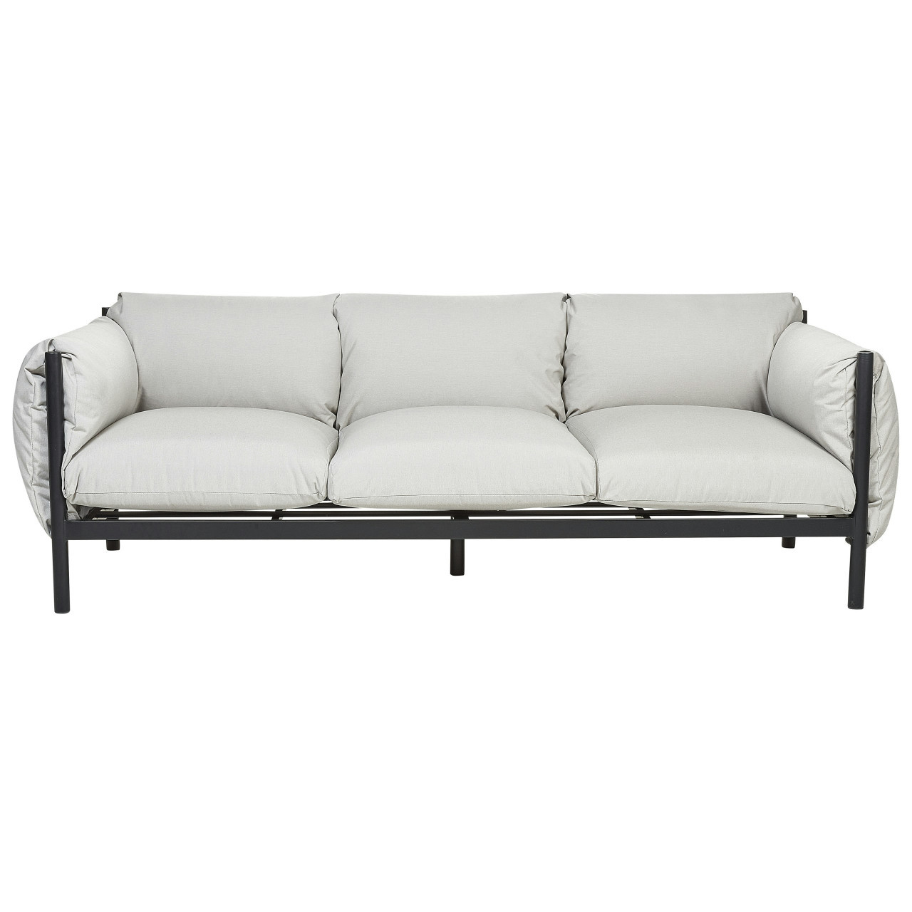 Esperia garden sofa aluminium grey