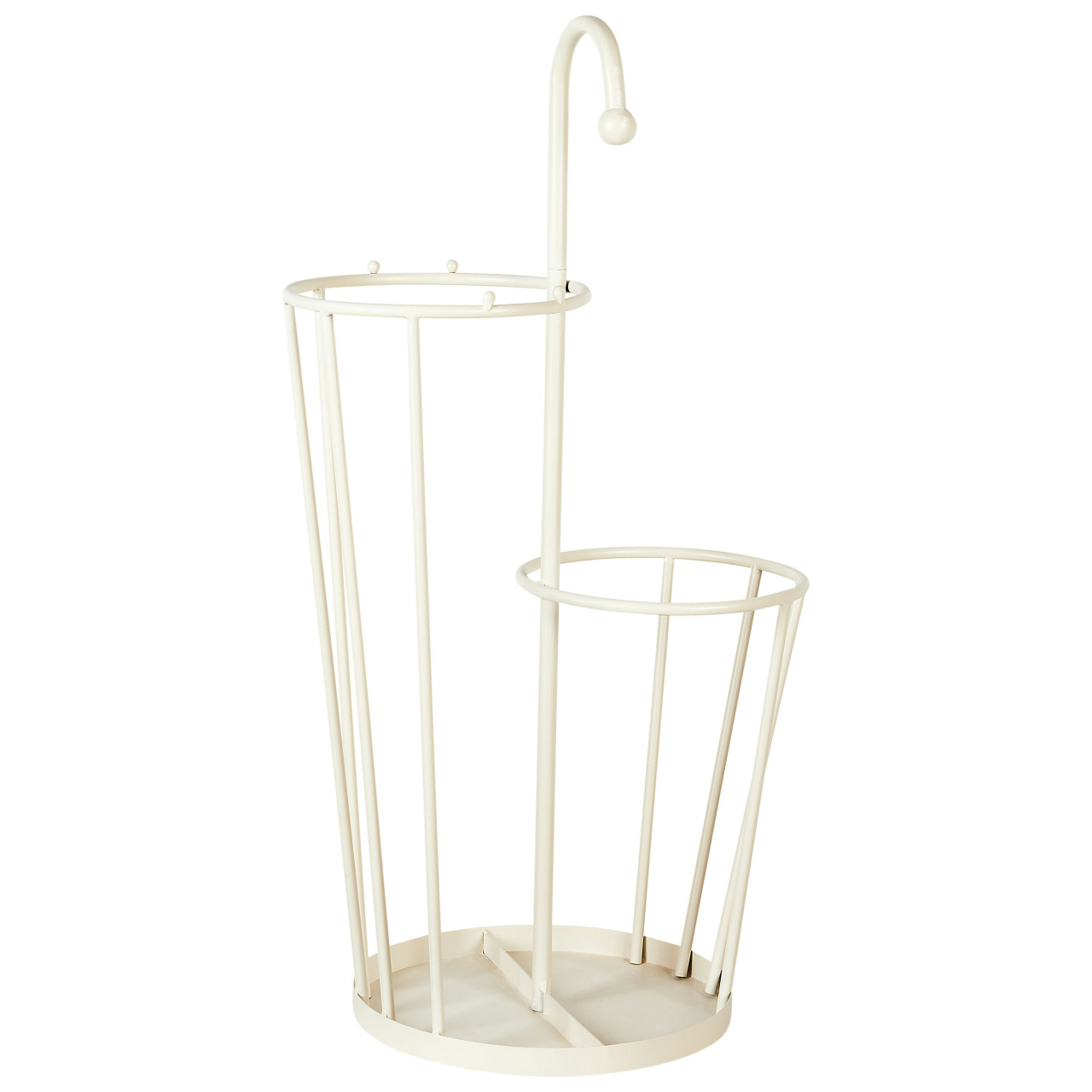 Soporte para paraguas Chambord hierro pintado crema claro