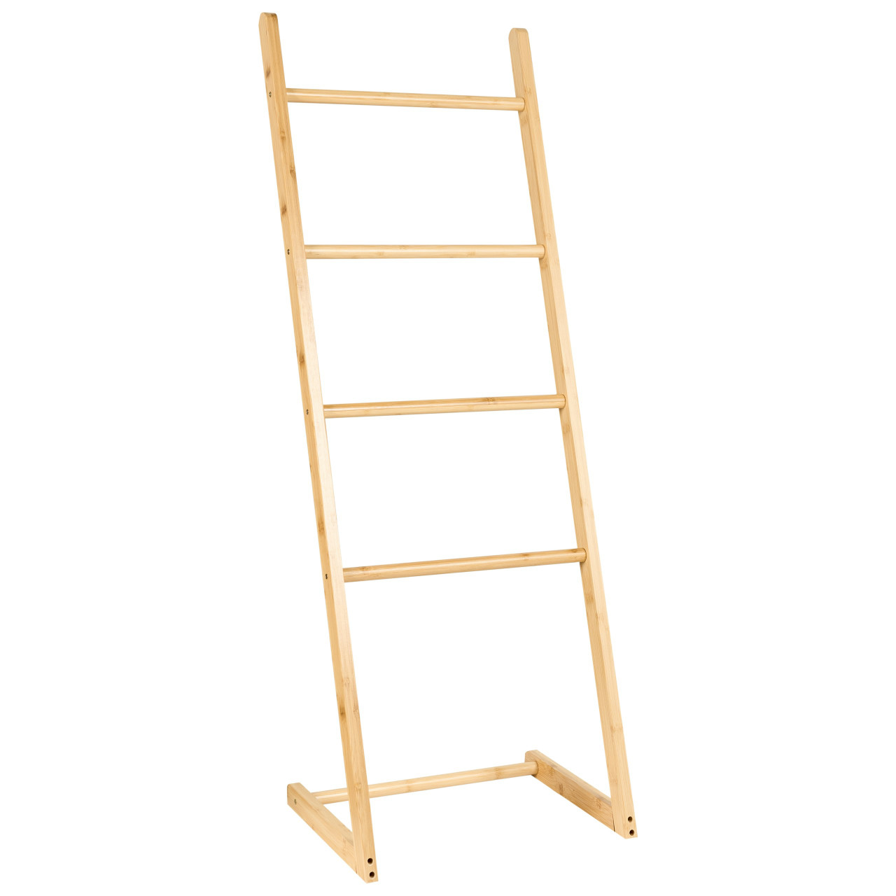 Toallero escalera Zapallar bambú madera clara