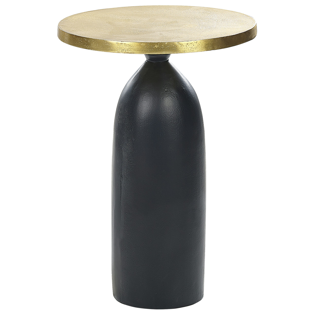 Mesa auxiliar Tekapo de aluminio dorada