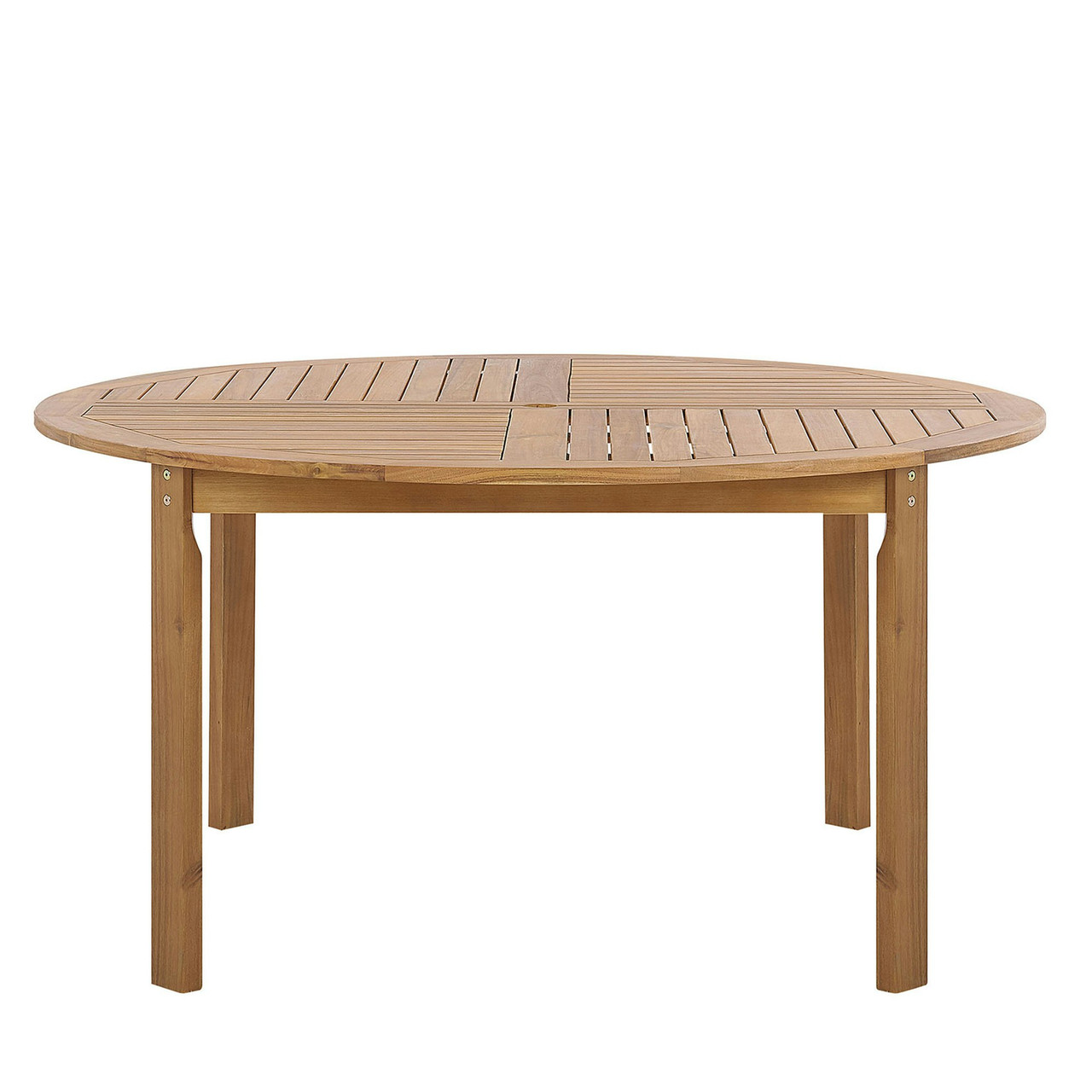 Mesa redonda Tolve de madera de acacia