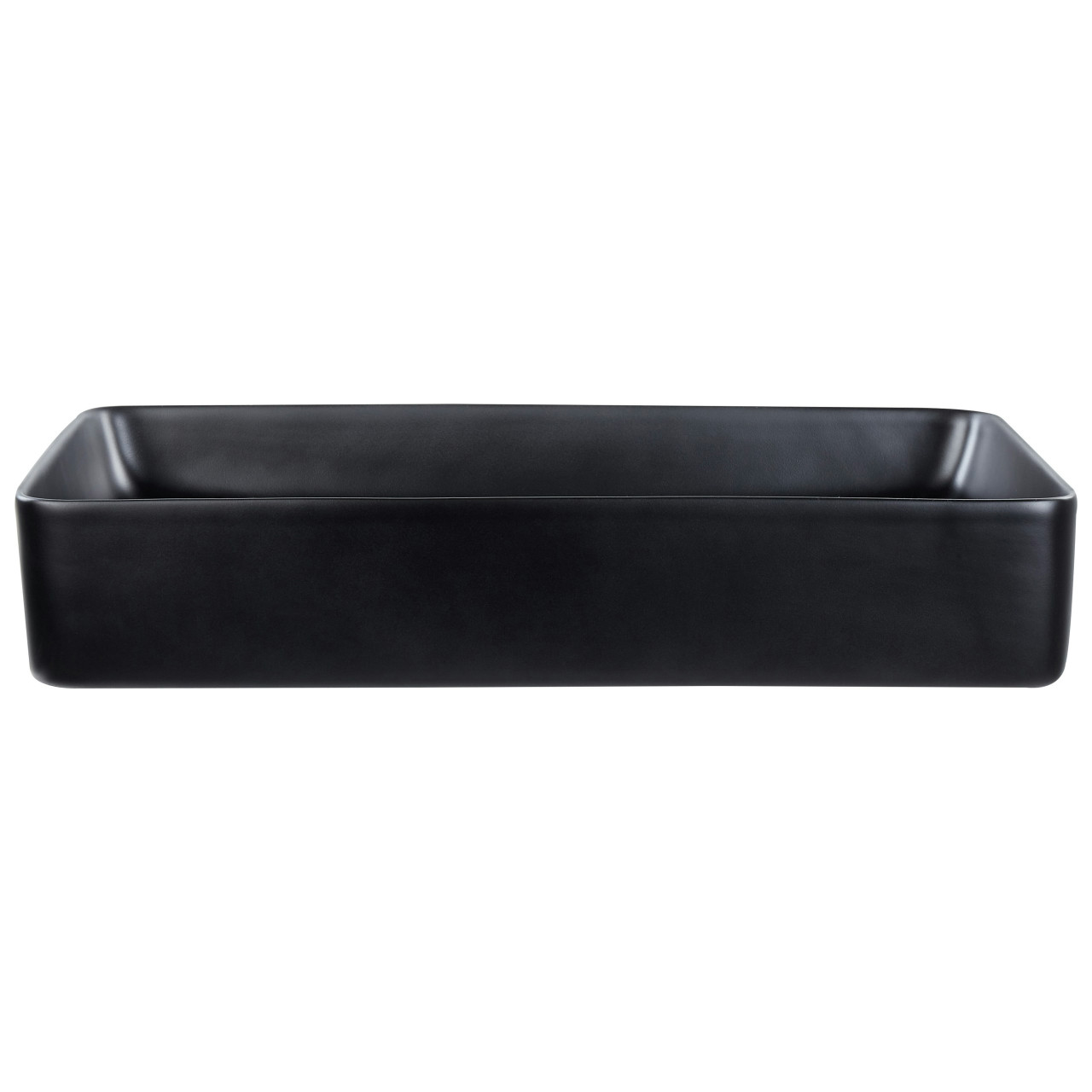 Lavabo de encimera Ulua cerámica negro