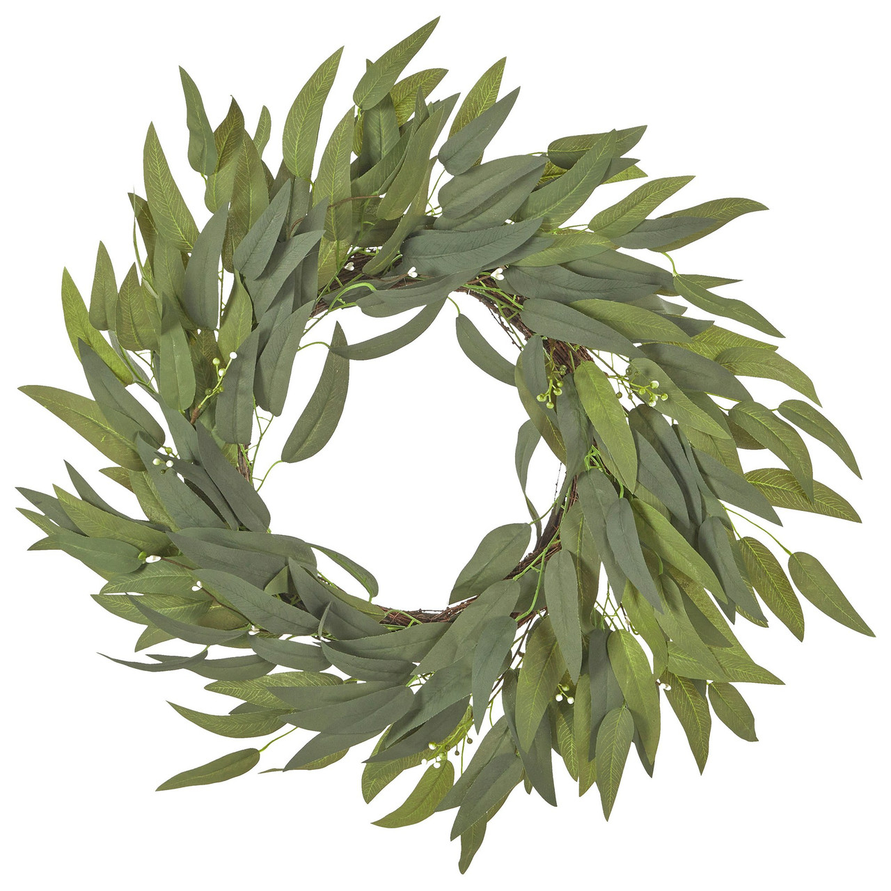 Gamrun round synthetic material wreath