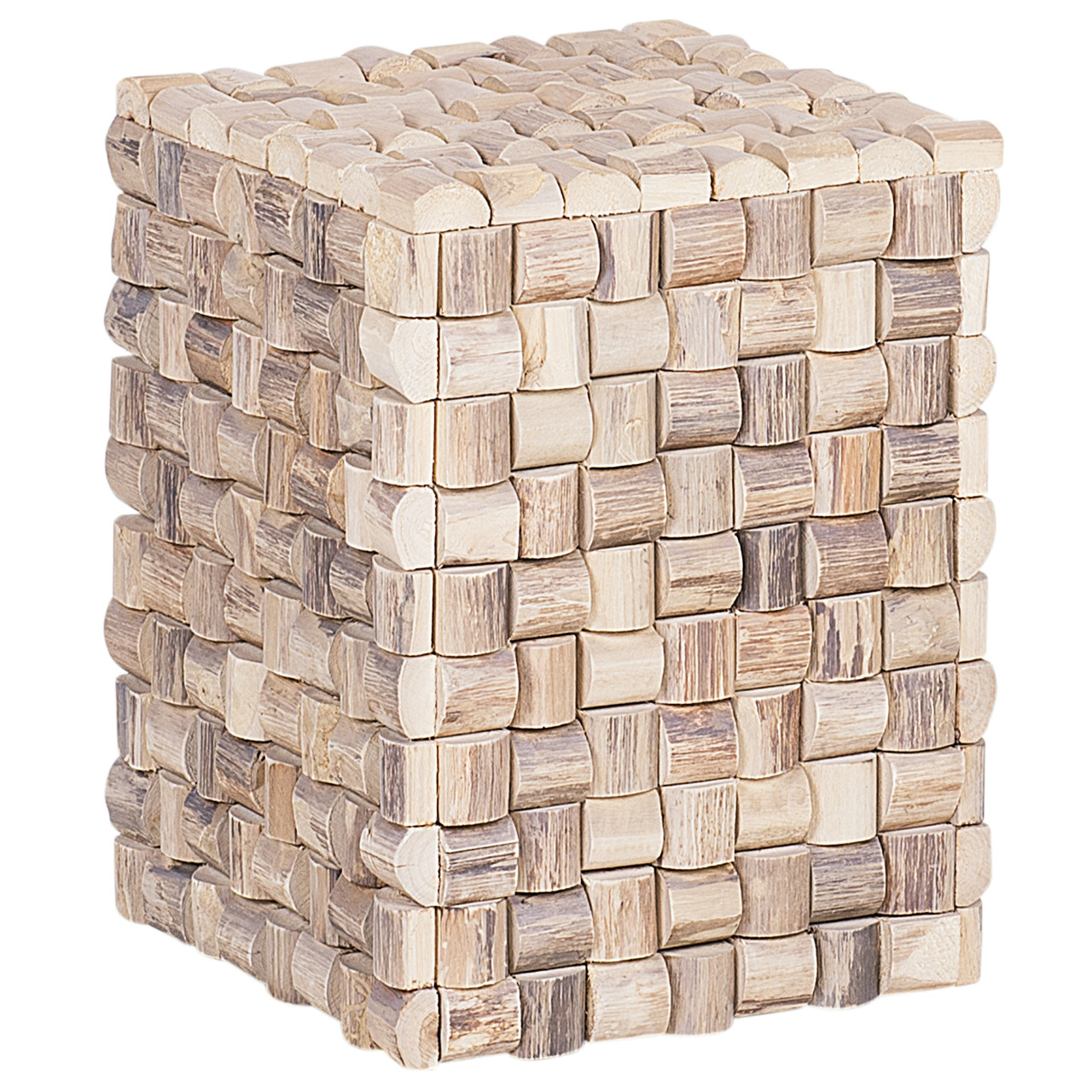 Mesa de apoyo Cajeme de teca