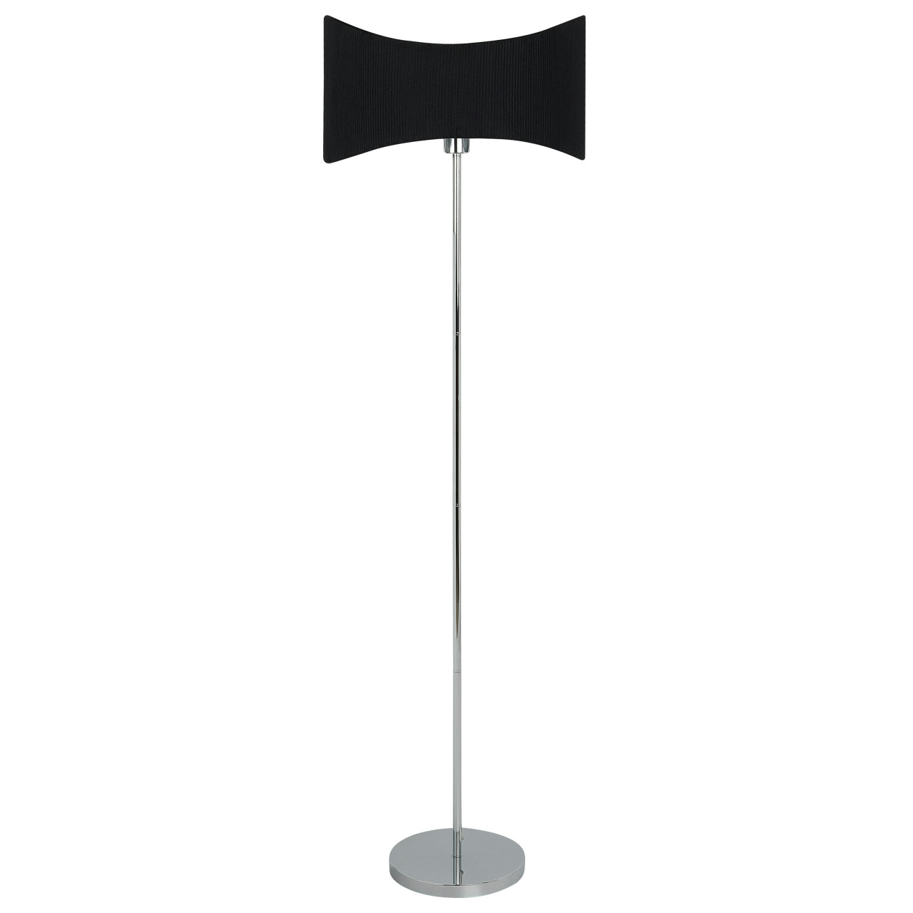 Lámpara de pie Calvillo metal plateado