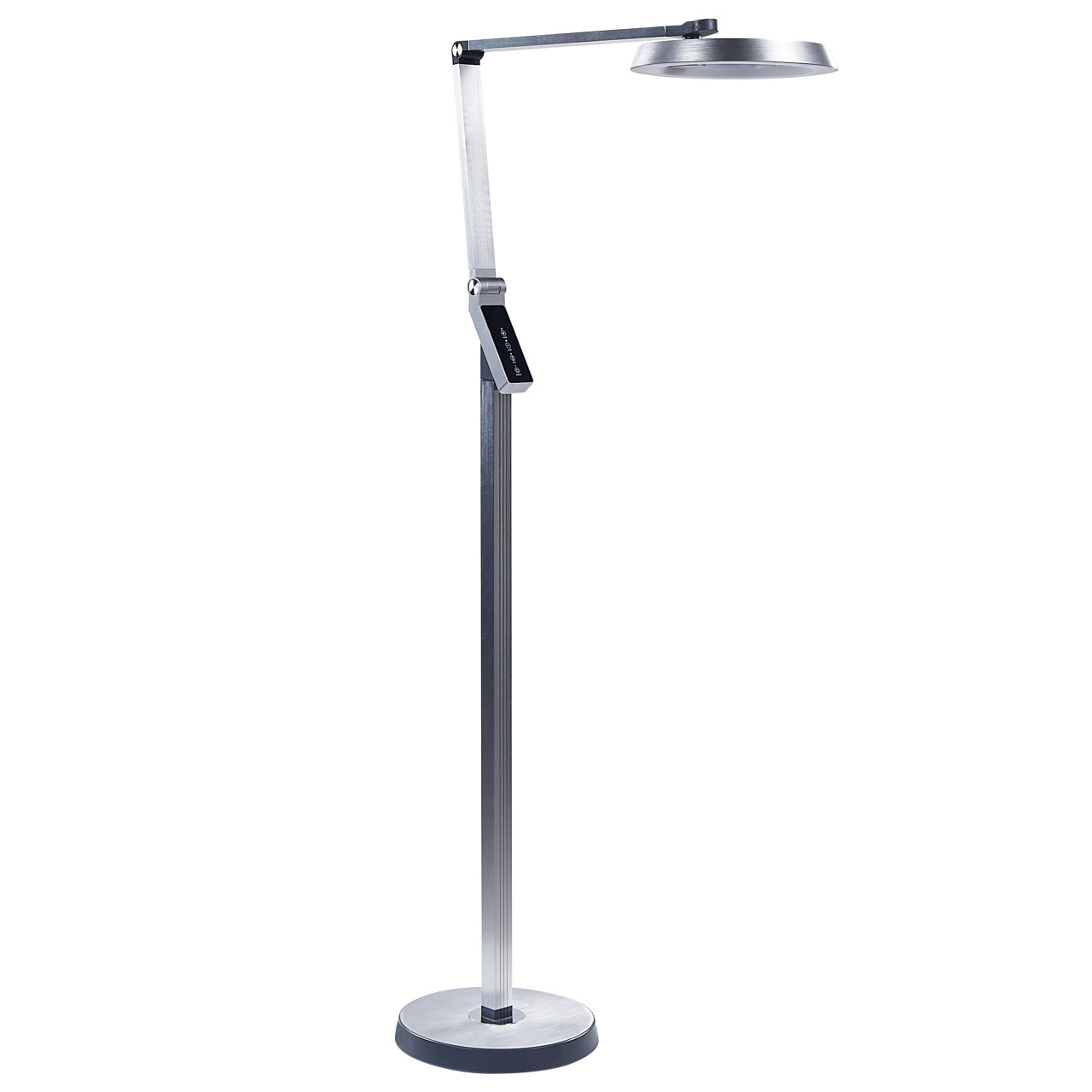 Lámpara de pie LED Carina en material sintético y metal
