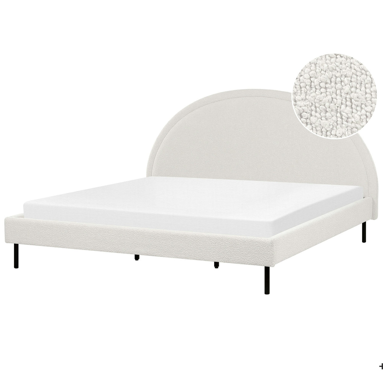 Cama Margut bouclé para matrimonio