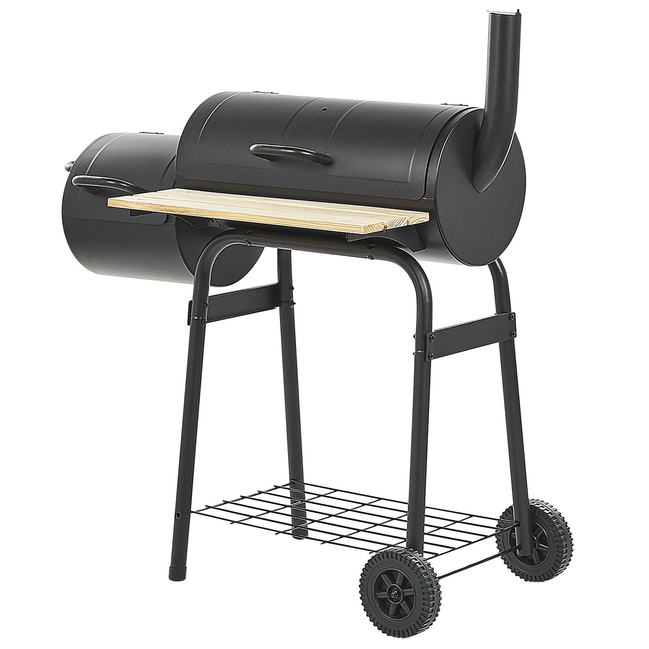 Satah charcoal grill in black steel