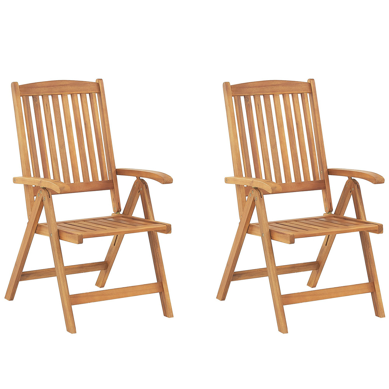 Conjunto 2 Sillas de Jardín Java en Madera de Acacia
