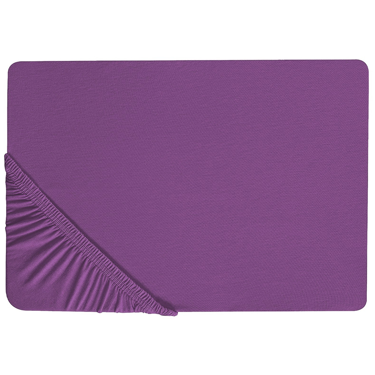 Sábana bajera Janbu algodón violeta