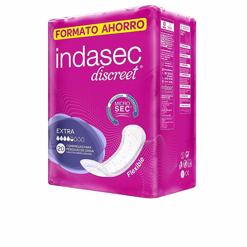Pensos Higiénicos INDASEC  Grande Extra (20 un)
