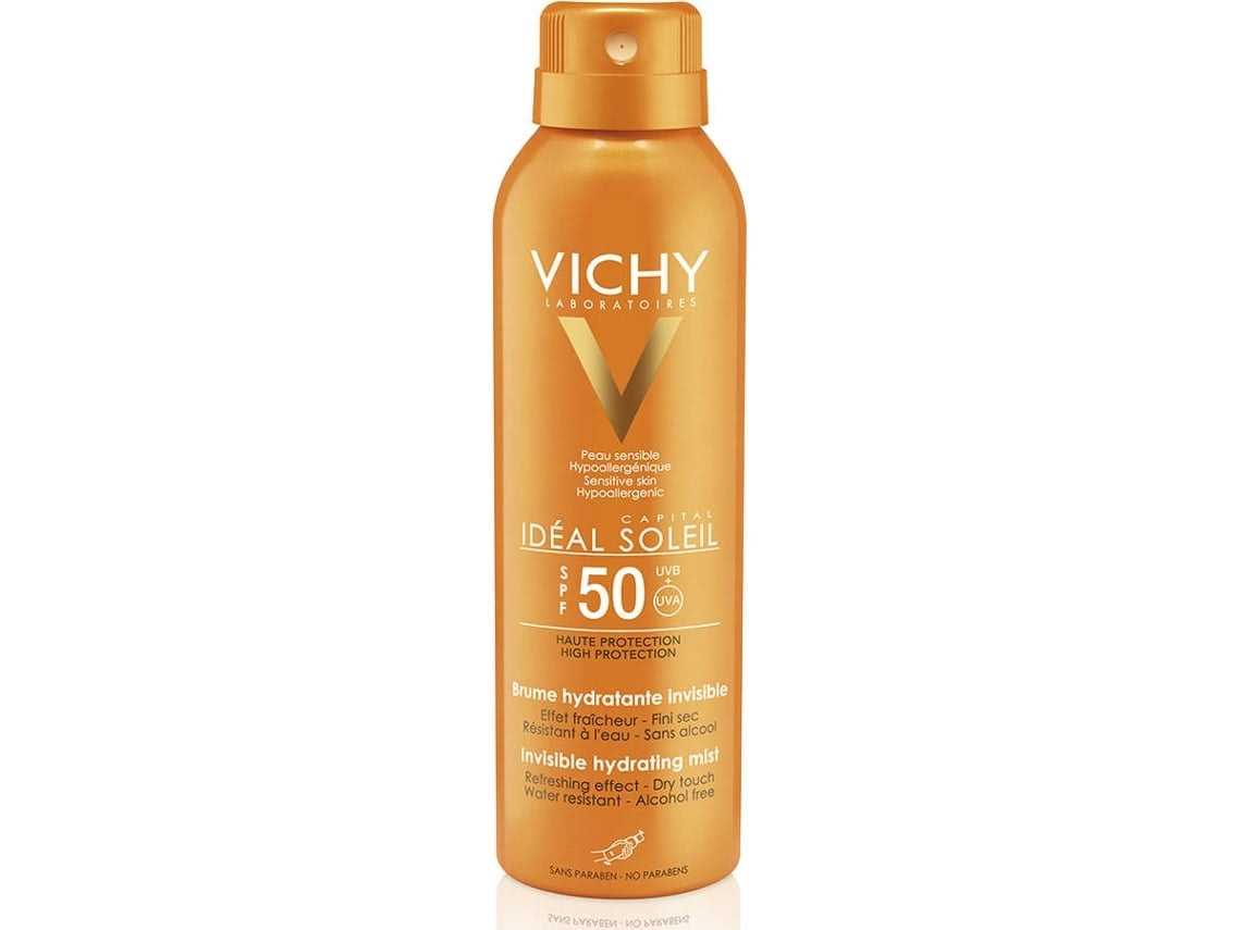 Bruma hidratante invisible SPF 50 200 ml