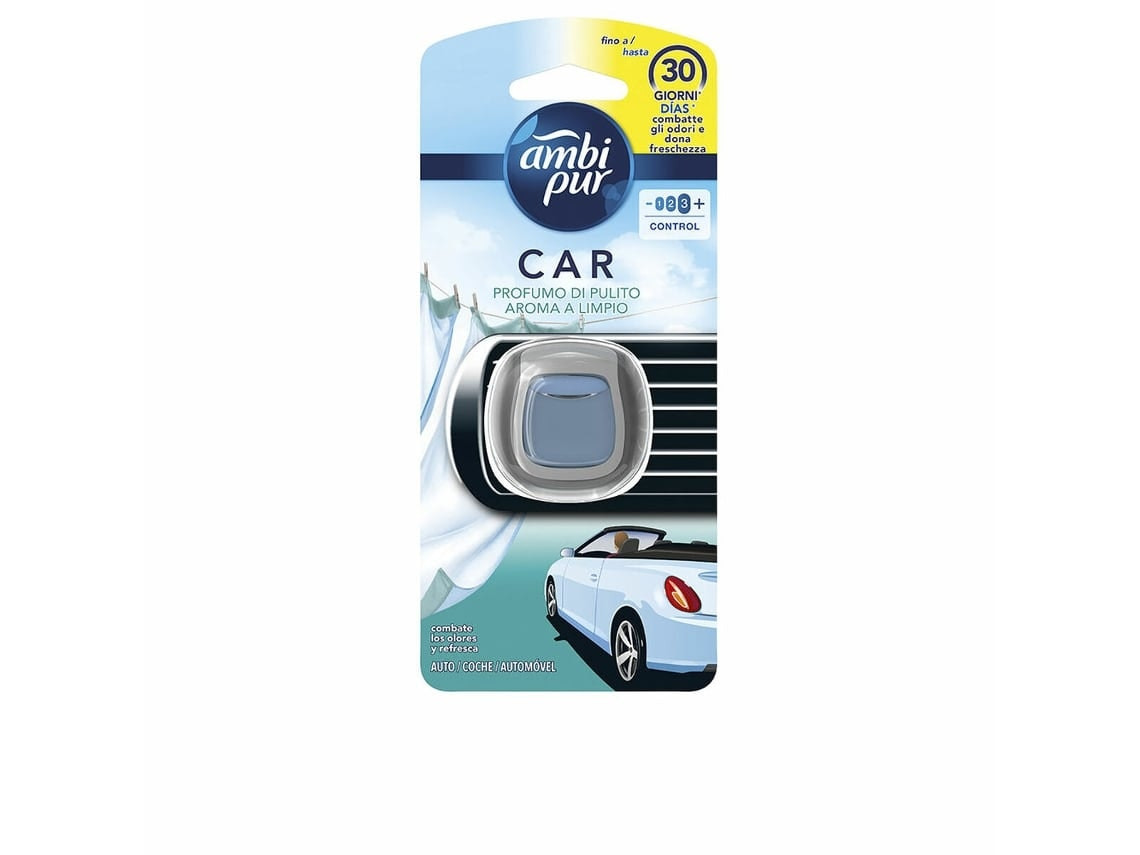 Ambientador para Automóveis AMBI PUR Car Ar Limpo 125 G