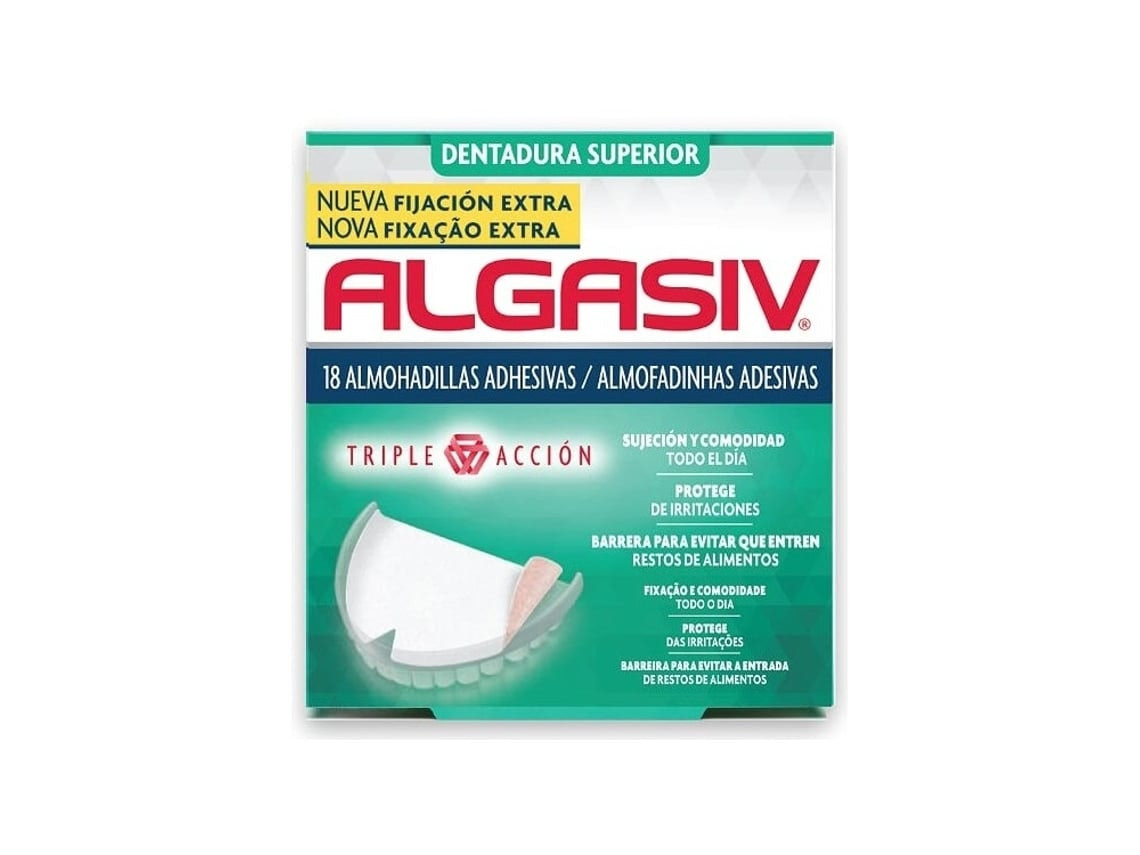 Algasiv Vedações adesivas  dentaduras
