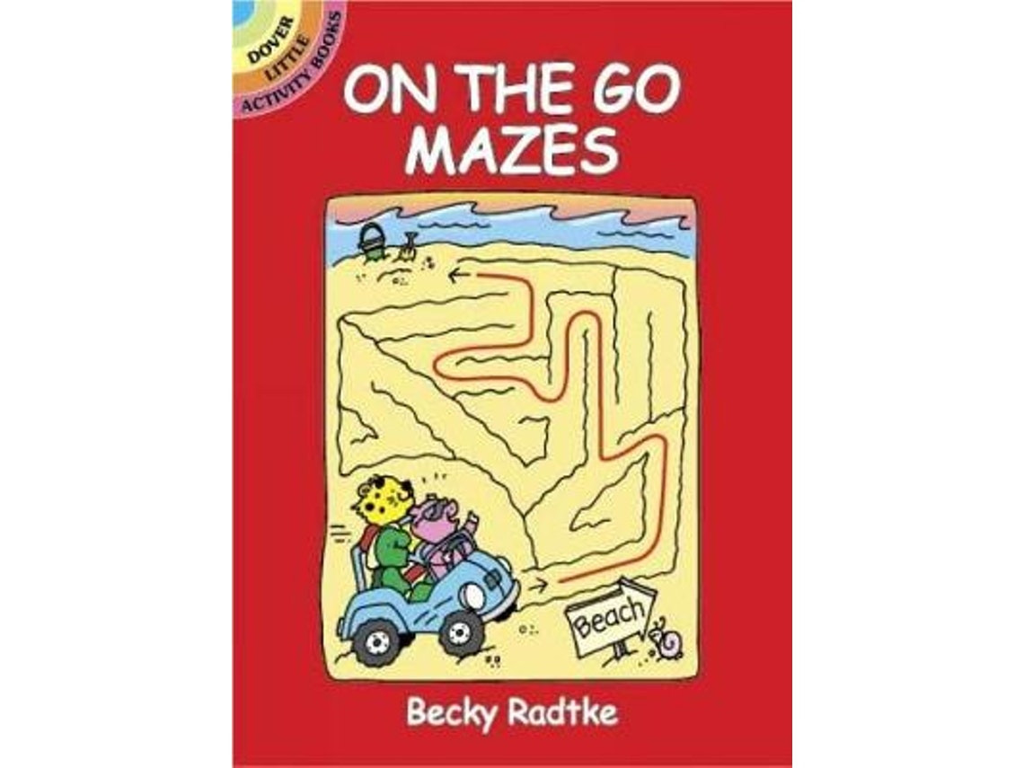 On the Go Mazes de Becky Radtke (Inglés)