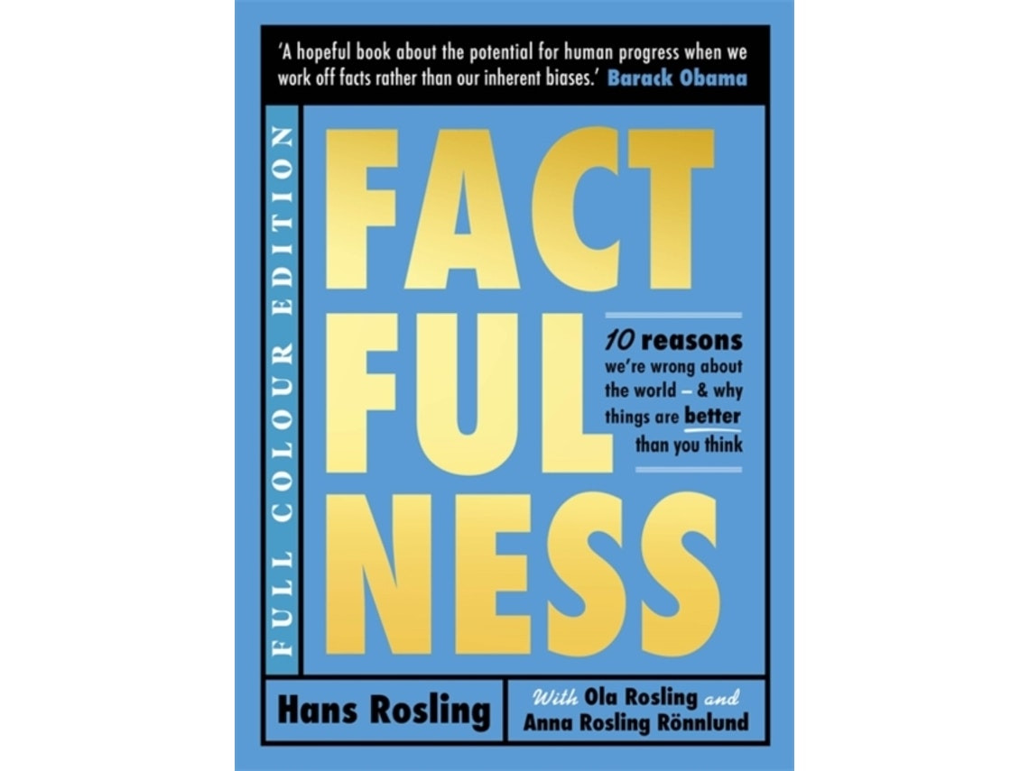 Factfulness Illustrated de Hans Rosling, Ola Rosling y Anna Rosling Rönnlund (Inglés)