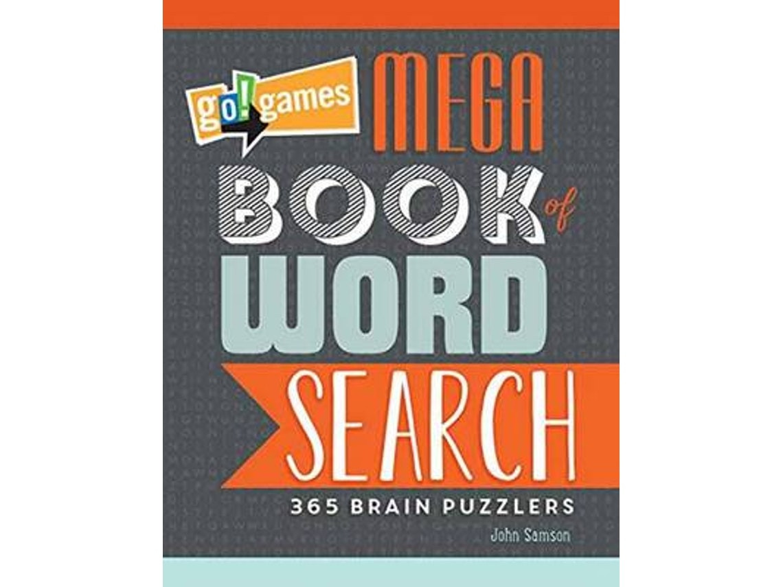 Go!Games Mega Book of Word Search de John M. Samson (Inglés)