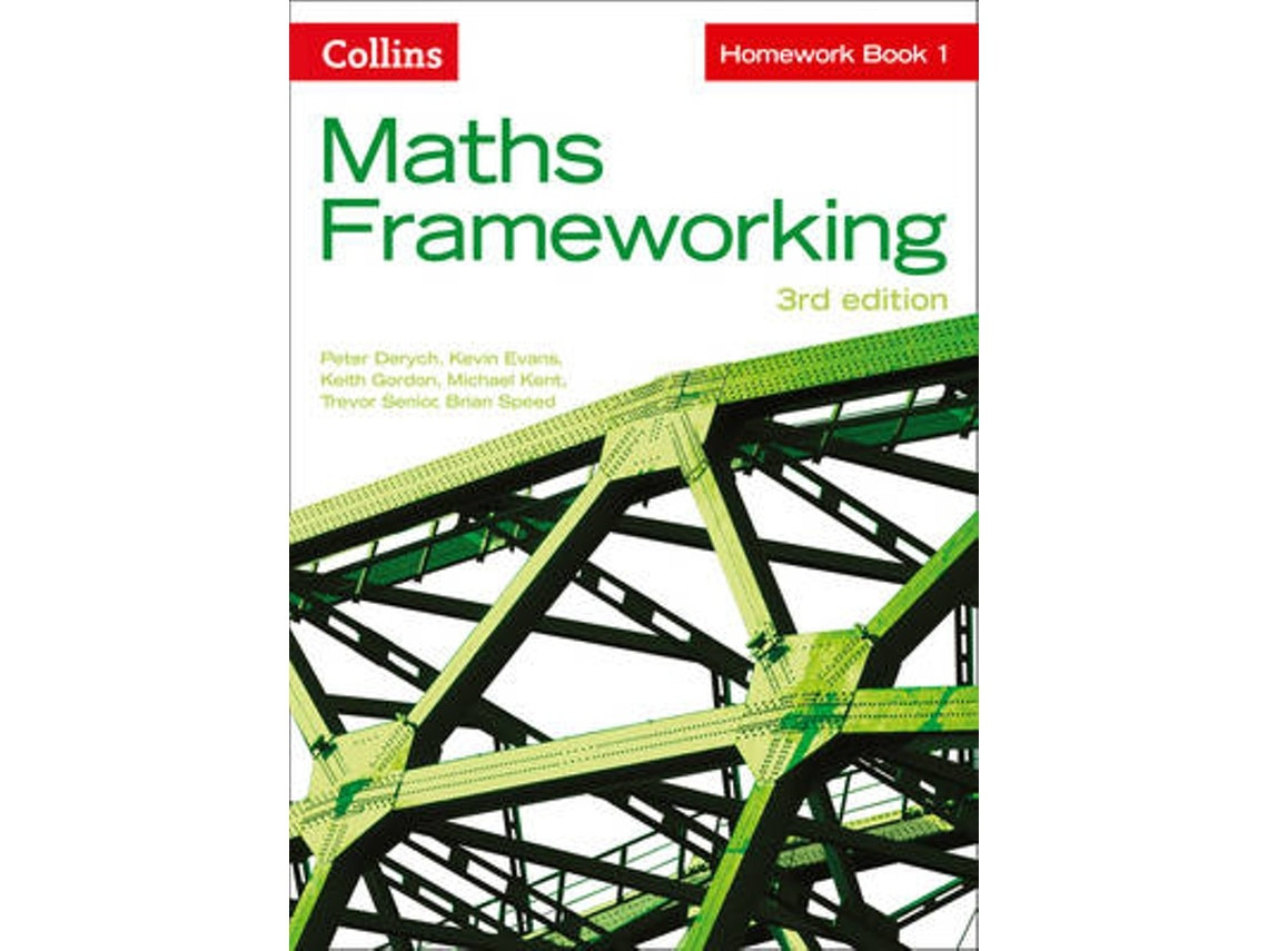 KS3 Maths Homework Book 1 de Peter Derych, Keith Gordon, Michael Kent, Trevor Senior, Brian Speed (Inglés)