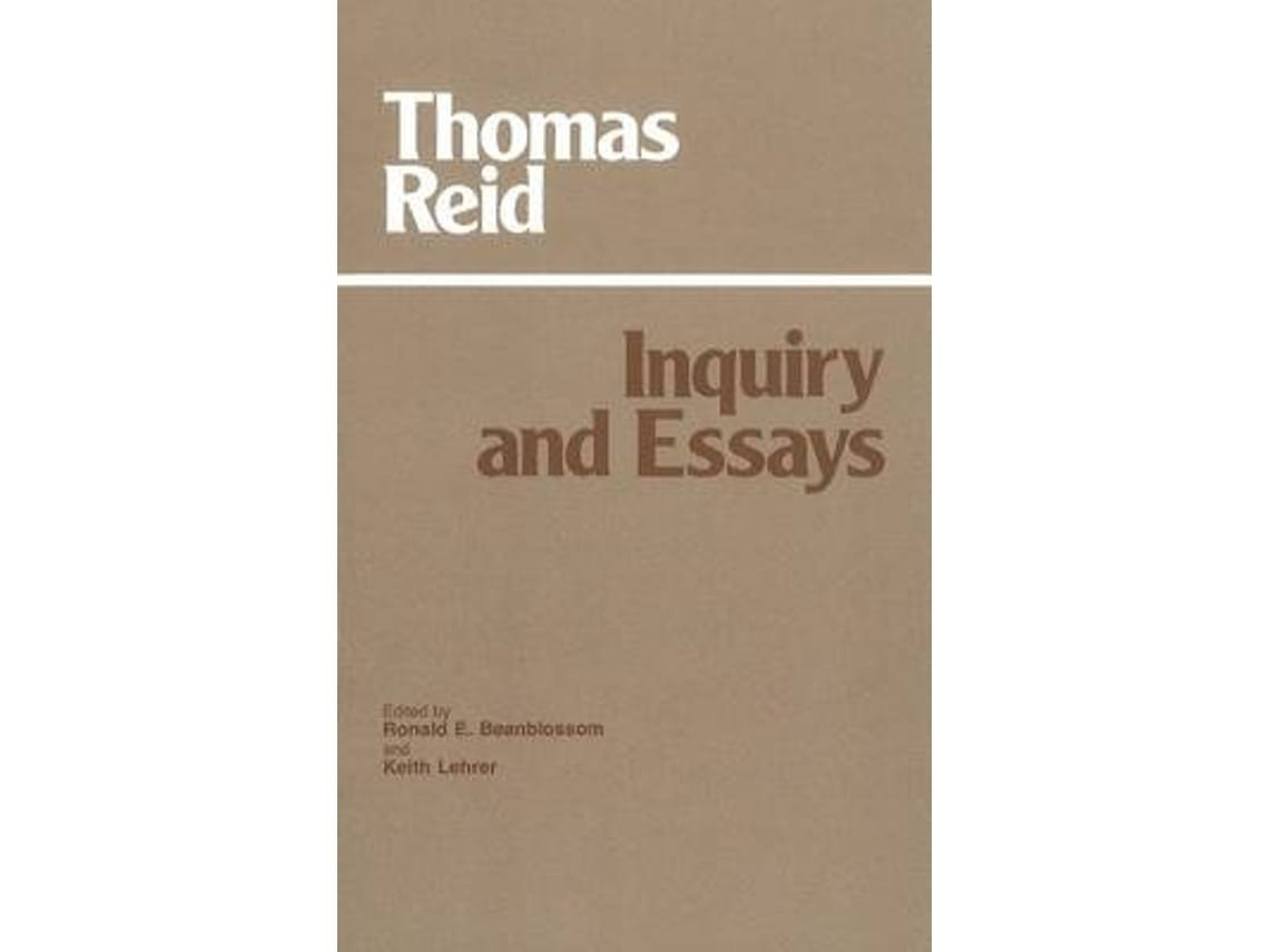 Inquiry and Essays de Thomas Reid y Keith Lehrer (Inglés)