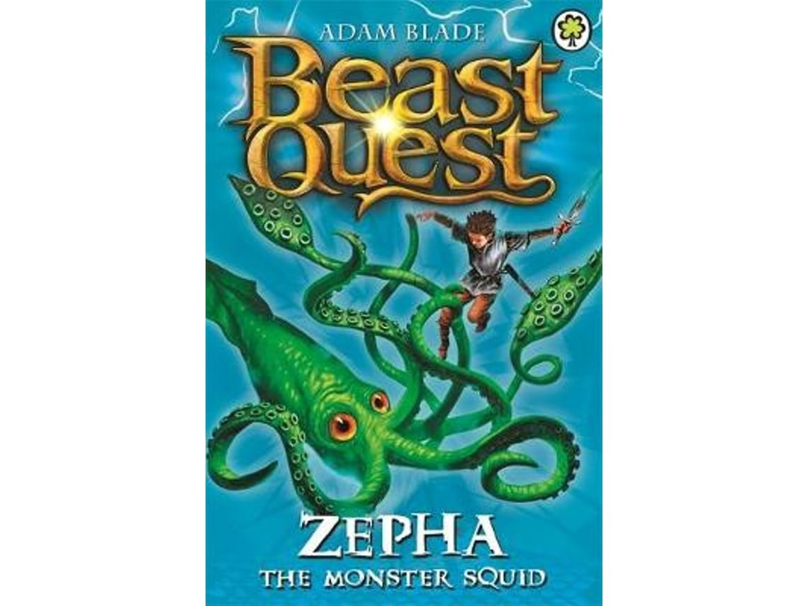 Beast Quest: Zepha the Monster Squid by Adam Blade (English)
