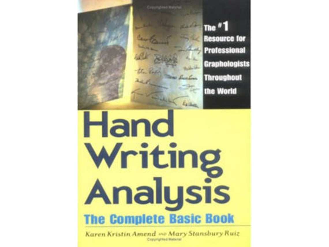 Handwriting Analysis de Karen Amend y Mary S. Ruiz (Inglés)
