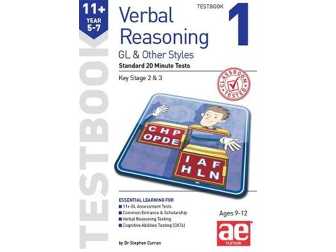 11+ Verbal Reasoning Year 5-7 Testbook 1 de Stephen C Curran (Inglés)