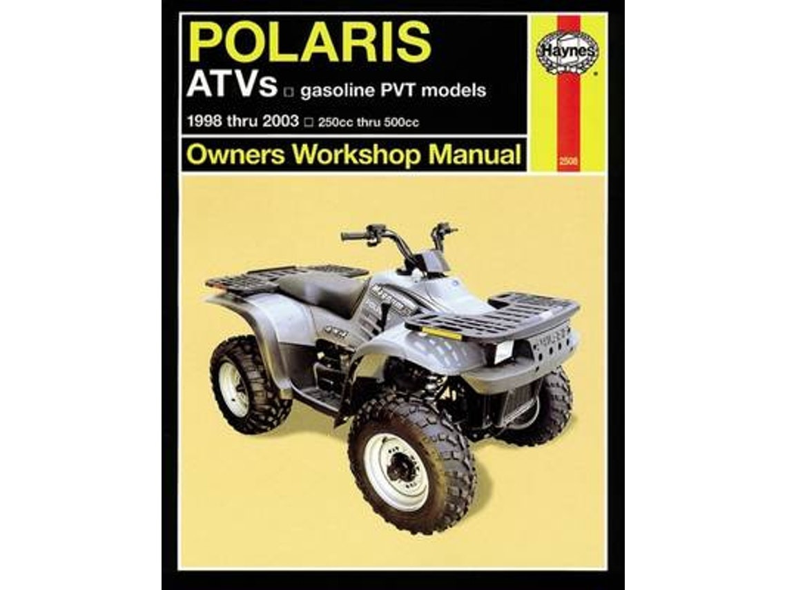 Livro polaris atv (98 - 07) de haynes publishing (Inglês)