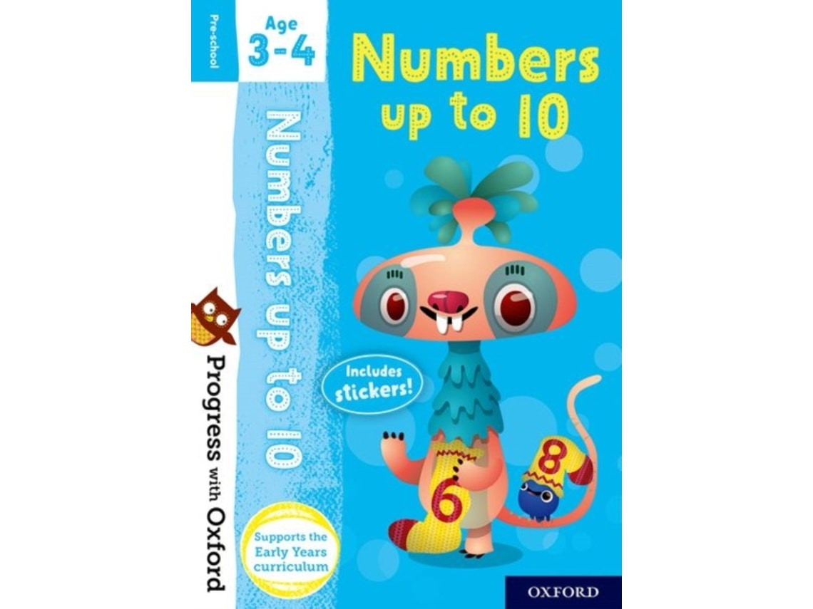 Progress with Oxford: Numbers up to 10 by Nicola Palin (English)