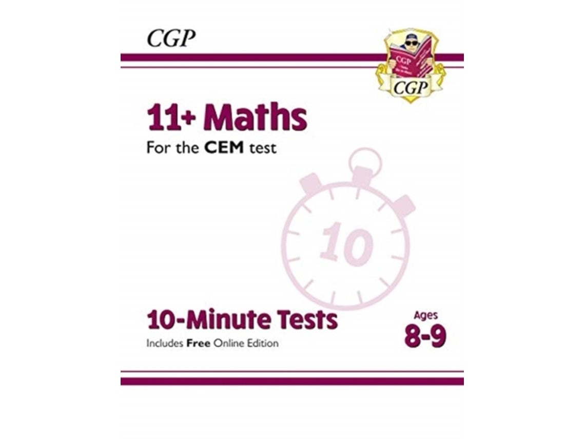 11+ Ten 10-Minute Maths Tests de CGP Books (Inglés)
