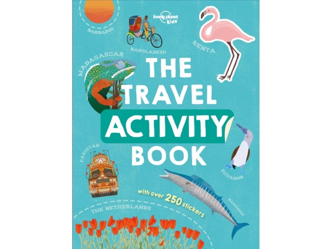 The Travel Activity Book de Lonely Planet Kids (Inglés)