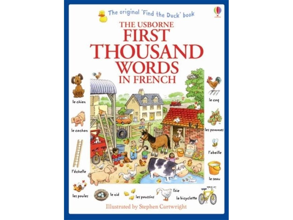 First Thousand Words in French de Varios Autores (Inglés)